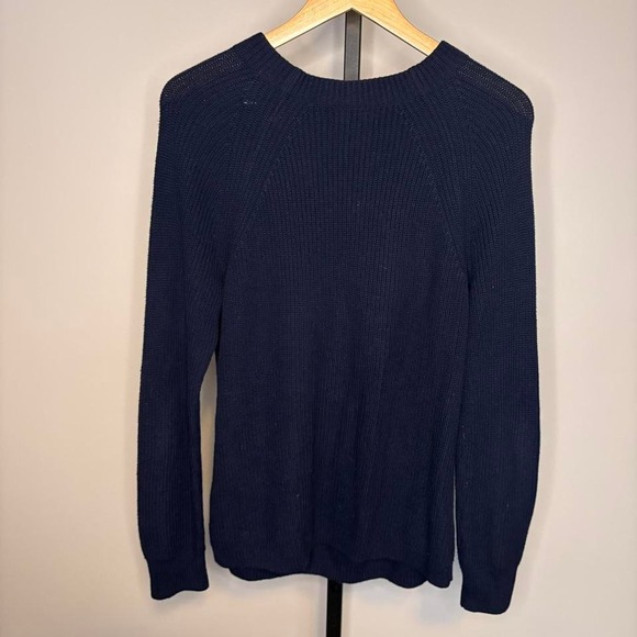 J.Crew sweater with red plaid bow detail - Picture 3 of 4